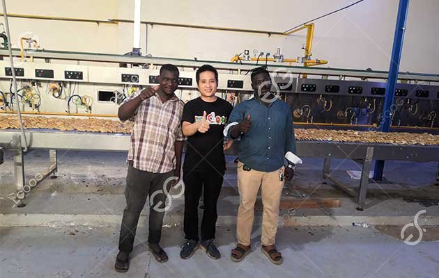 Menjual Lini Produksi Biskuit Otomatis ke Bangladesh 