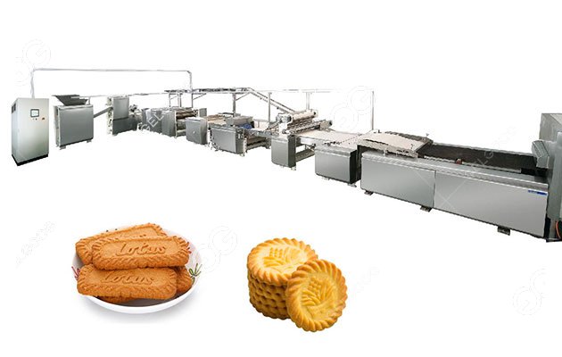 Lini Produksi Biskuit Lunak Industri dengan Gaya Unik