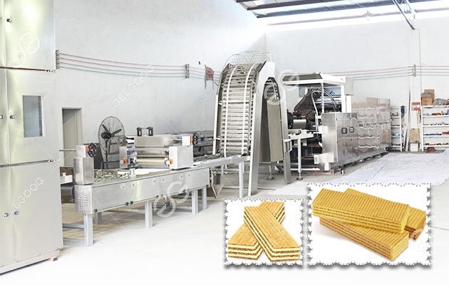 Lini Produksi Biskuit Wafer Lini Produksi Biskuit Wafer