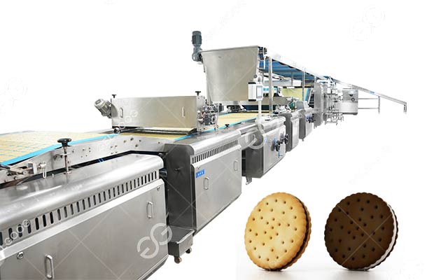 Mesin Pembuat Biskuit Wafer Cokelat